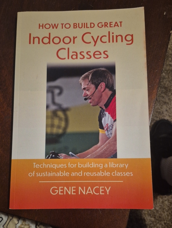 Other - Spin Instructor /Indoor Cycling Classes by Gene Nacey - Orange Cover